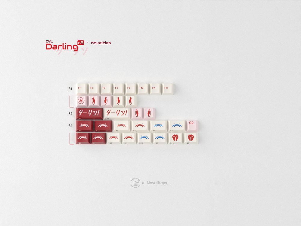 GMK CYL Darling (Keycaps)